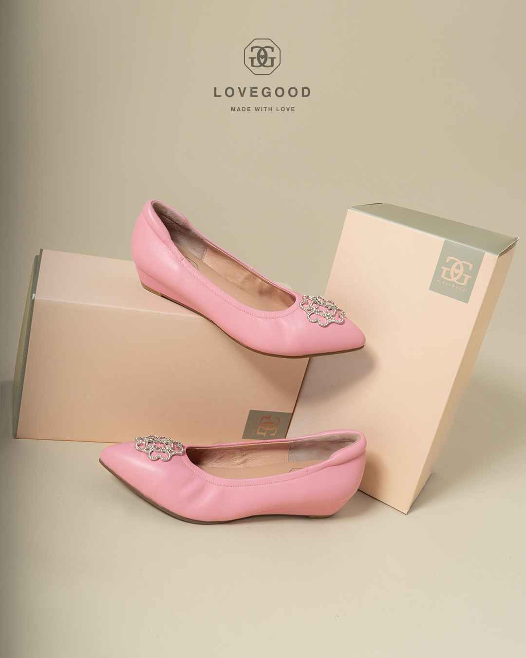 รองเท้าหนังแท้ lovegood