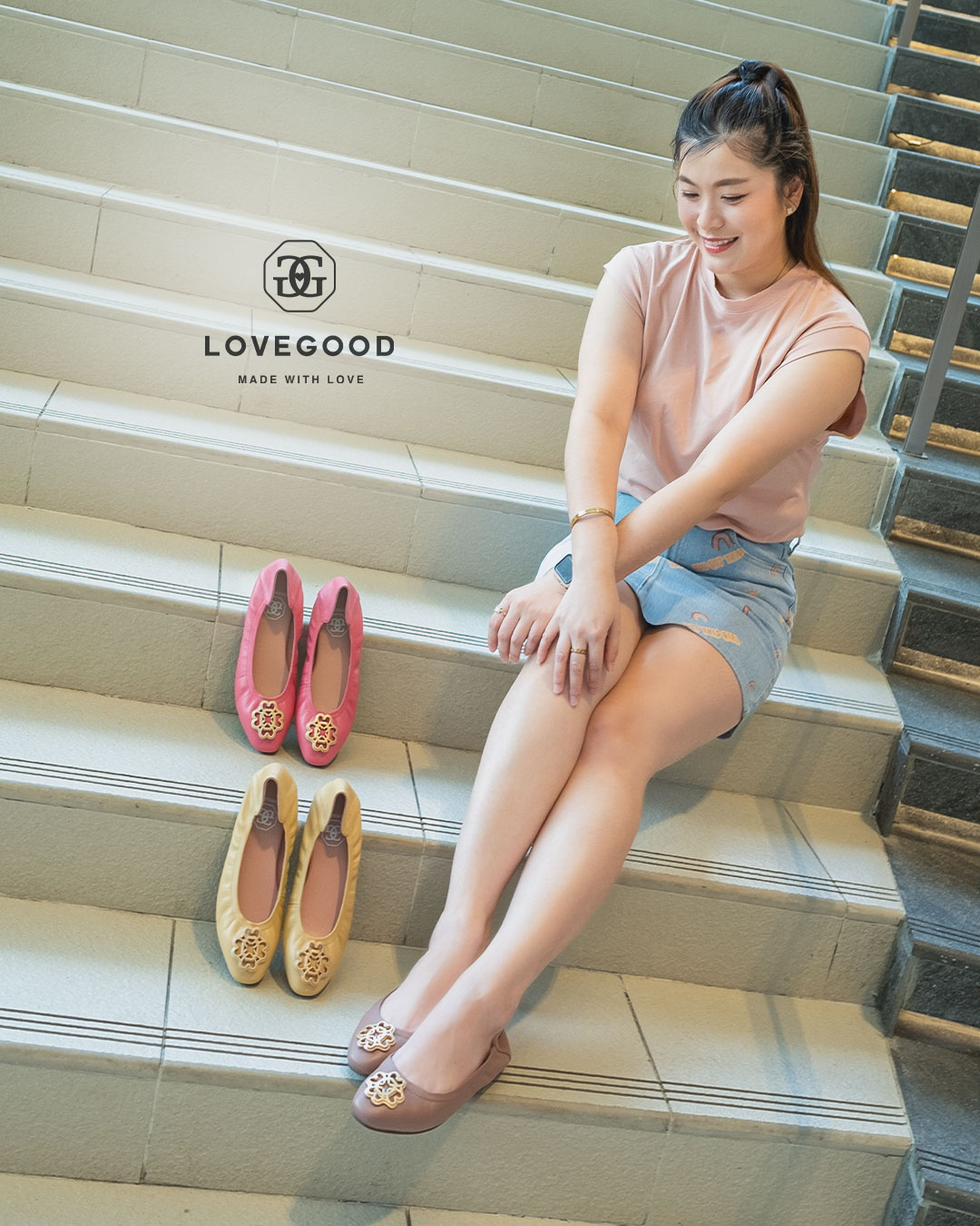 รองเท้าหนังแท้ LoveGood