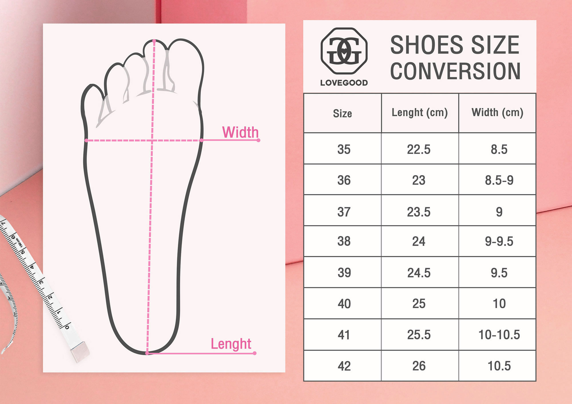 Size Shoes New