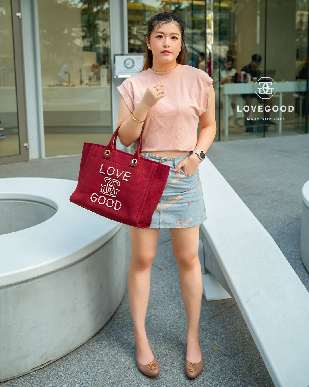 กระเป๋าหนังแท้ LoveGood