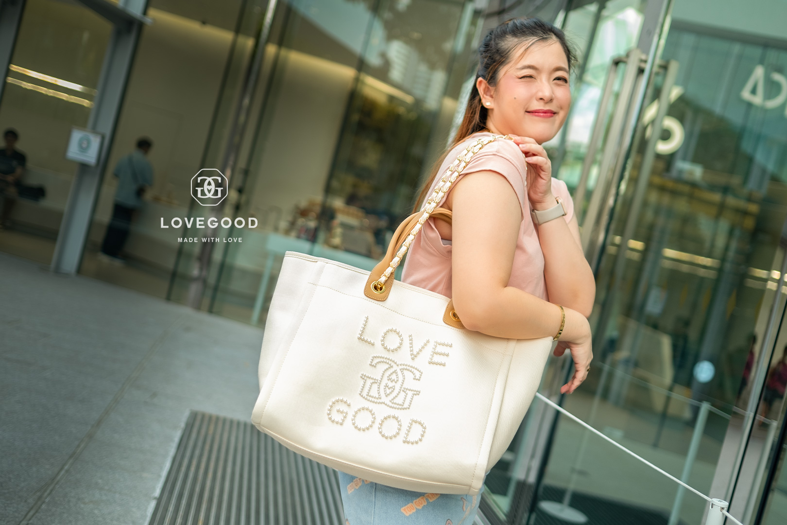 กระเป๋าหนังแท้ LoveGood
