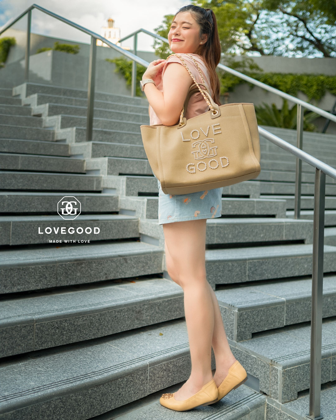 กระเป๋าหนังแท้ LoveGood