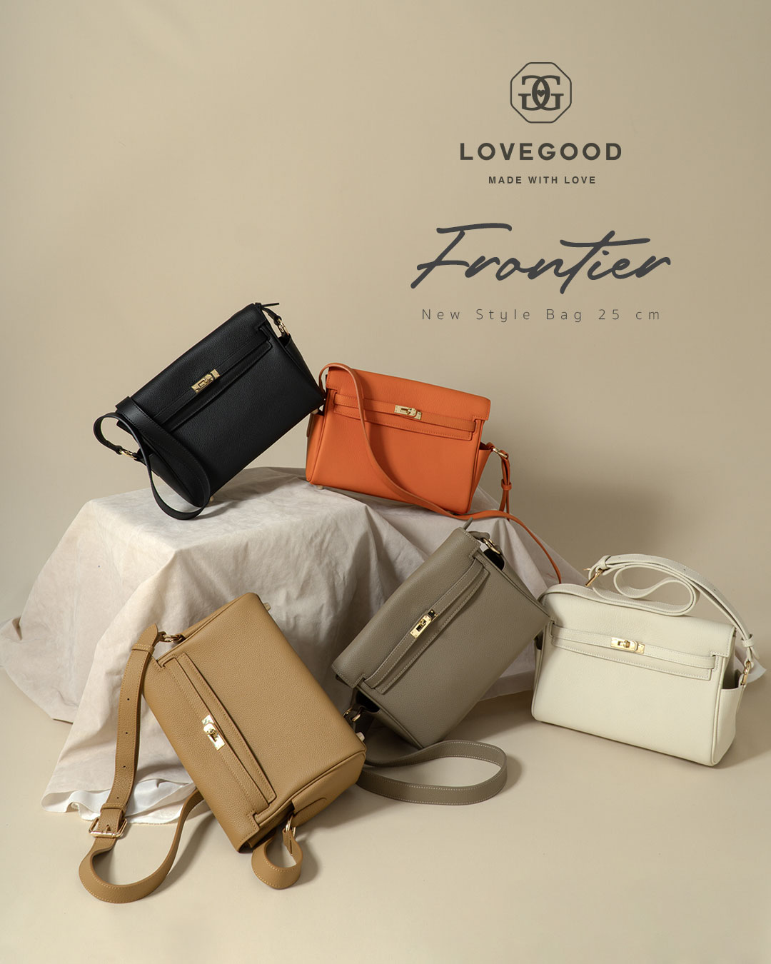 กระเป๋าหนังแท้ LoveGood