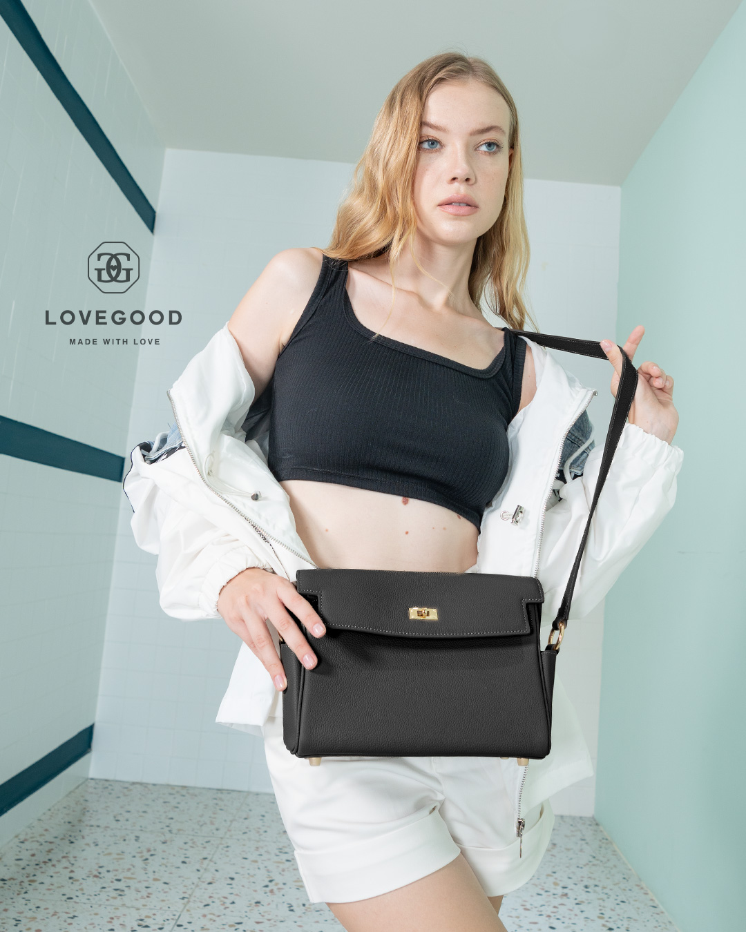กระเป๋าหนังแท้ LoveGood