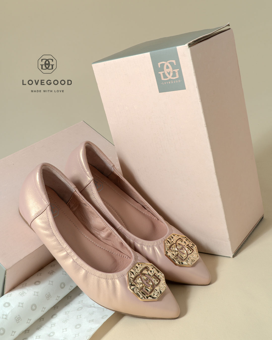 รองเท้าหนังแท้ LoveGood