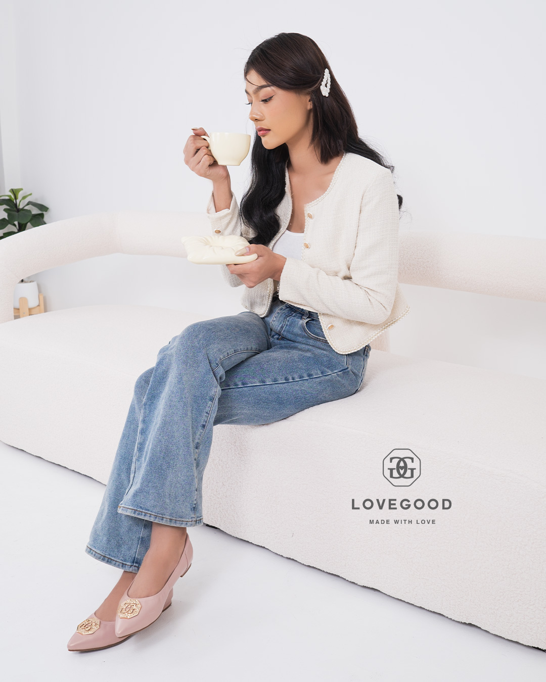 รองเท้าหนังแท้ LoveGood