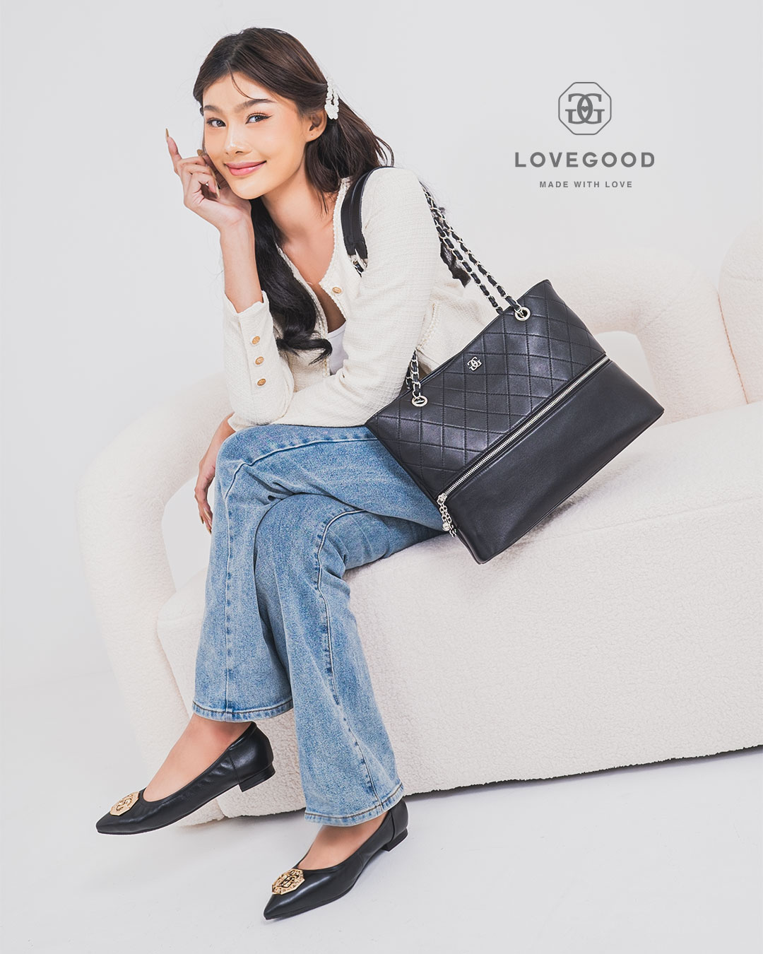 กระเป๋าหนังแท้ LoveGood