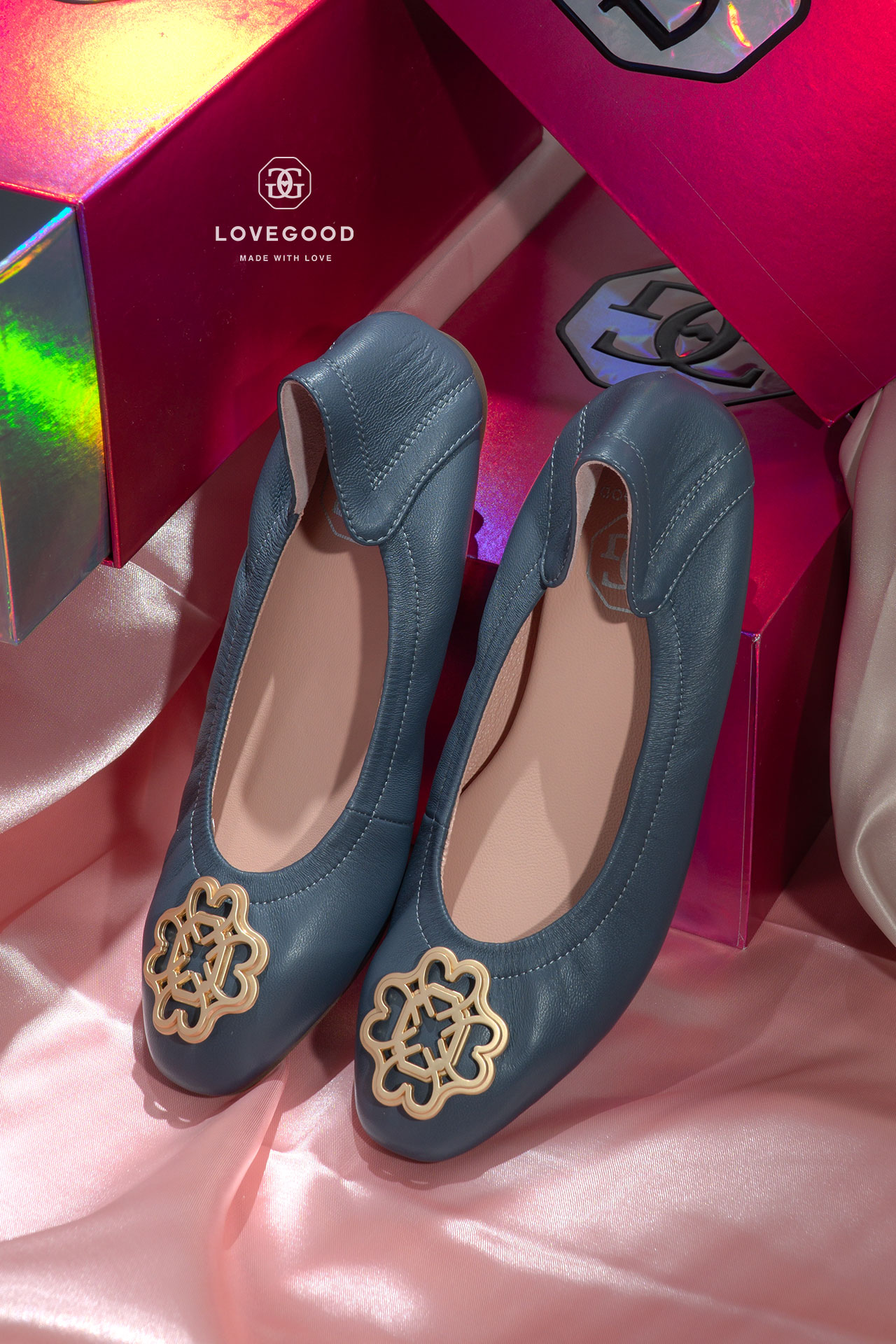 รองเท้าหนังแท้ LoveGood