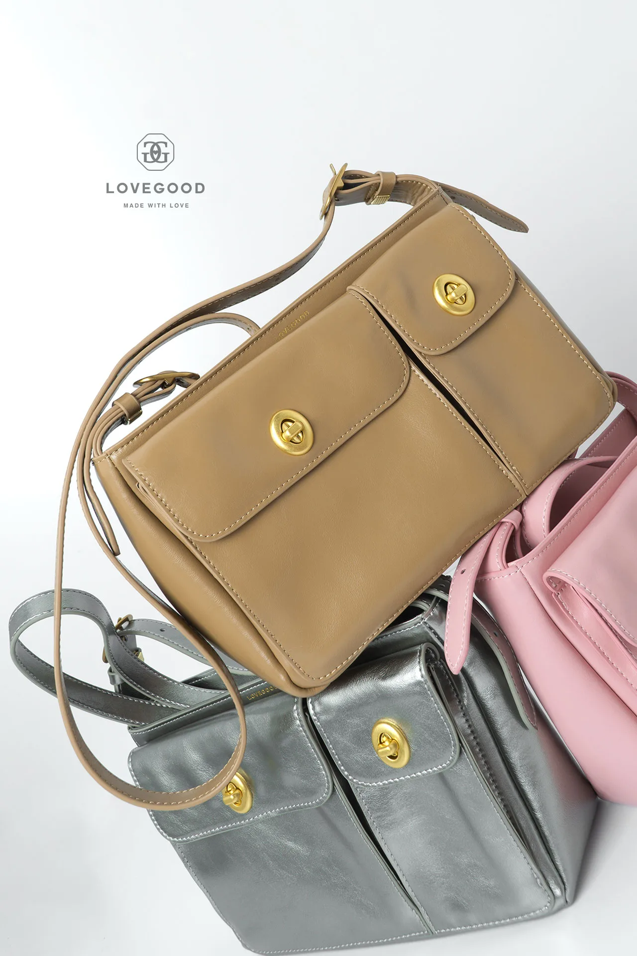 กระเป๋าหนังแท้ LoveGood