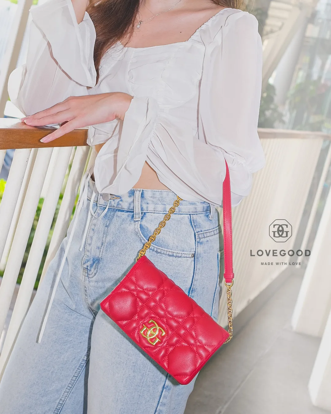 กระเป๋าหนังแท้ LoveGood