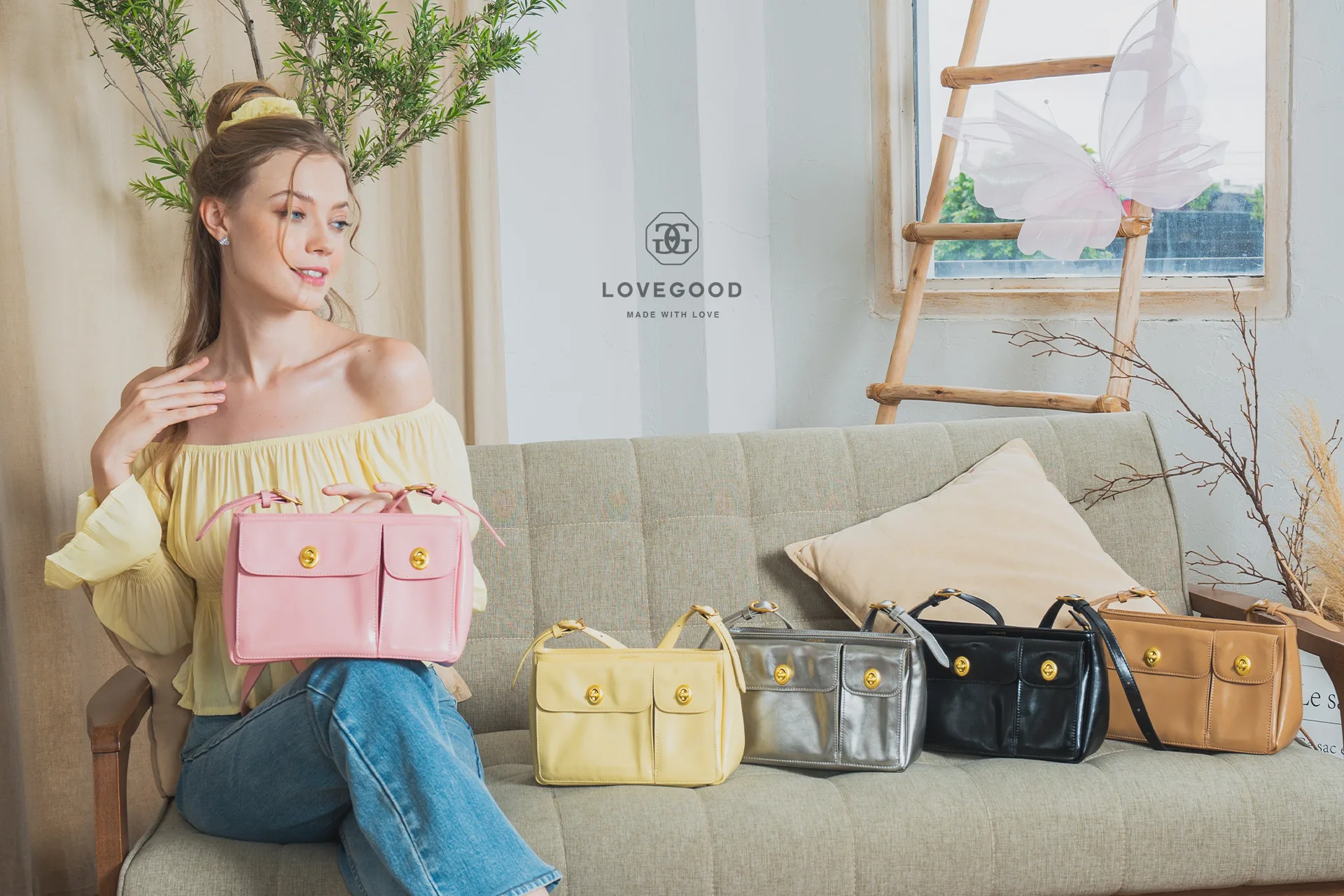 กระเป๋าหนังแท้ LoveGood