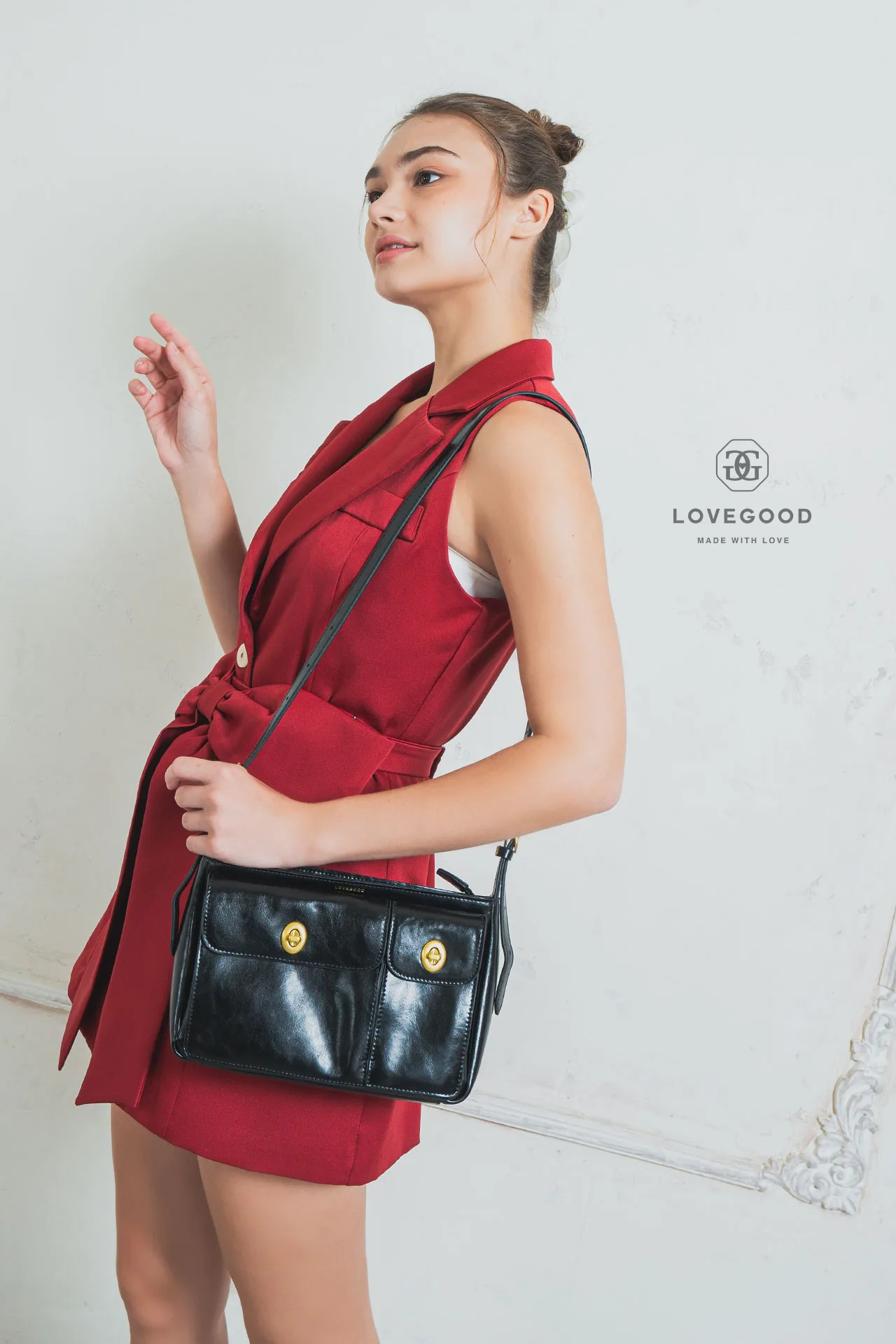 กระเป๋าหนังแท้ LoveGood