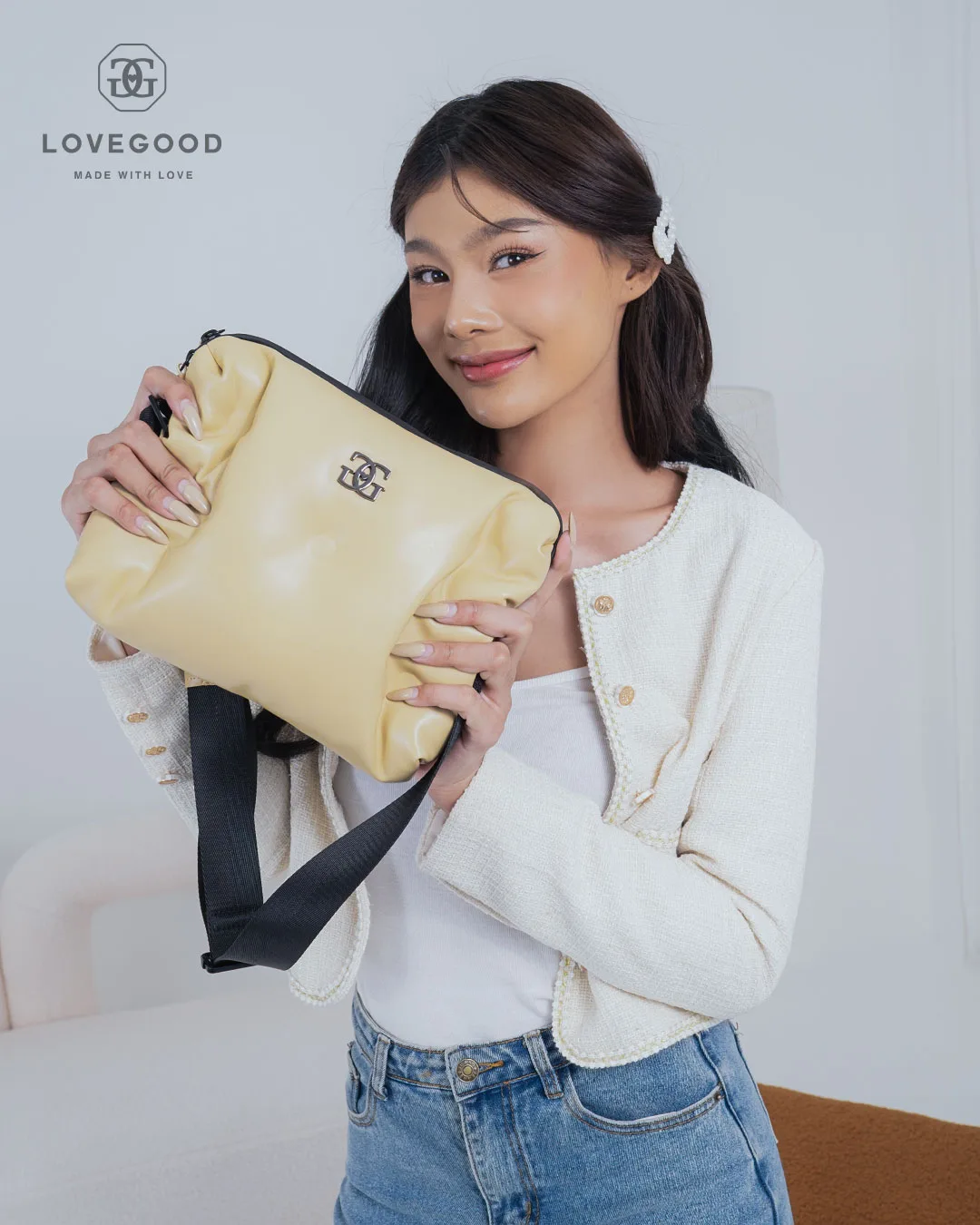 กระเป๋าหนังแท้ LoveGood