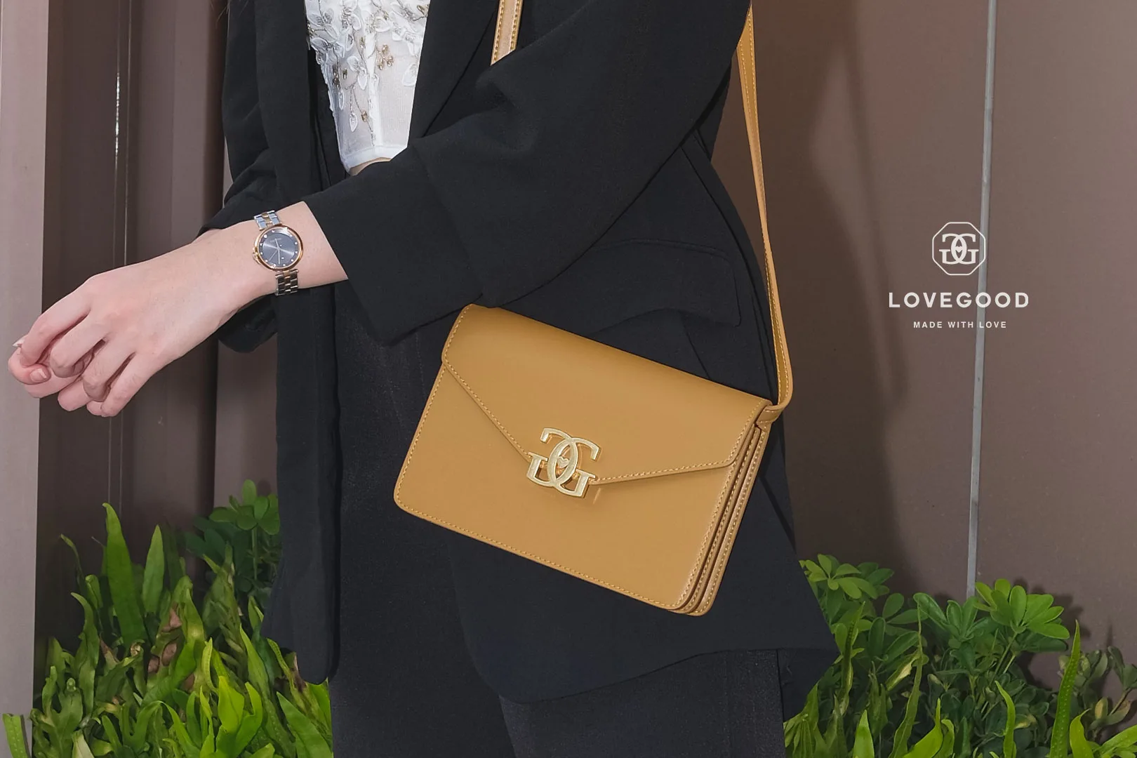 กระเป๋าหนังแท้ LoveGood