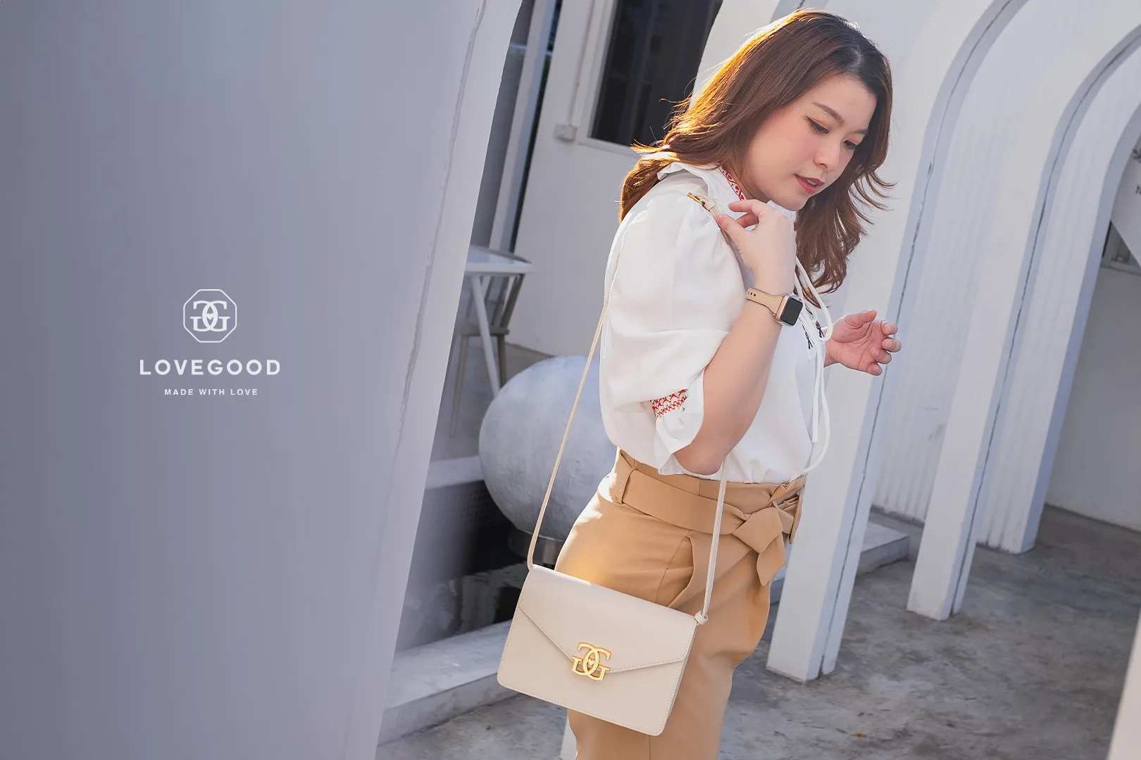กระเป๋าหนังแท้ LoveGood