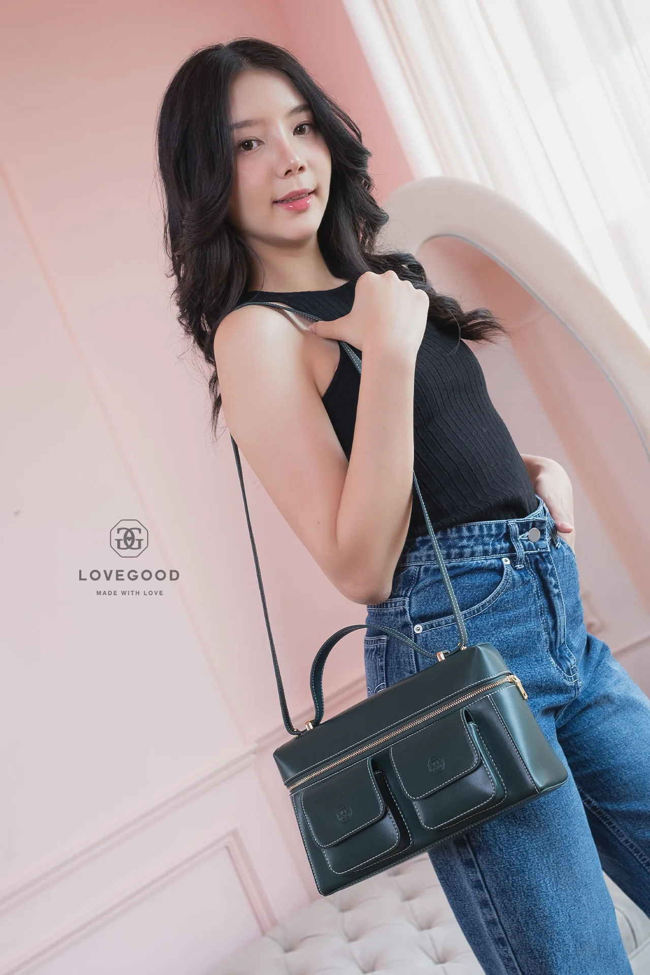 กระเป๋าหนังแท้ LoveGood