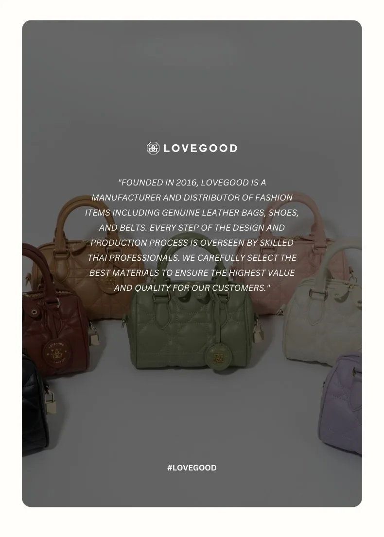 กระเป๋าหนังแท้ LoveGood genuine leather