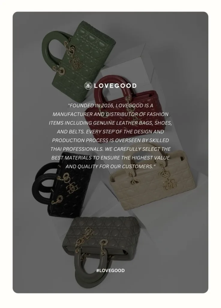 กระเป๋าหนังแท้ LoveGood genuine leather