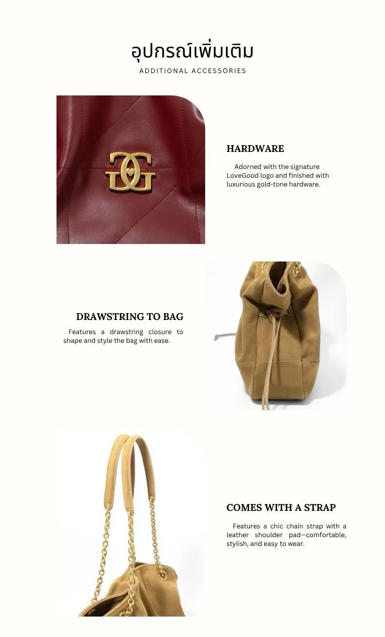 กระเป๋าหนังแท้ LoveGood genuine leather
