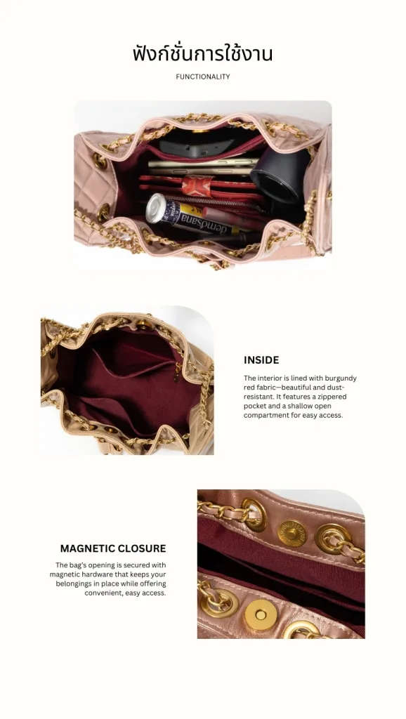 กระเป๋าหนังแท้ LoveGood genuine leather
