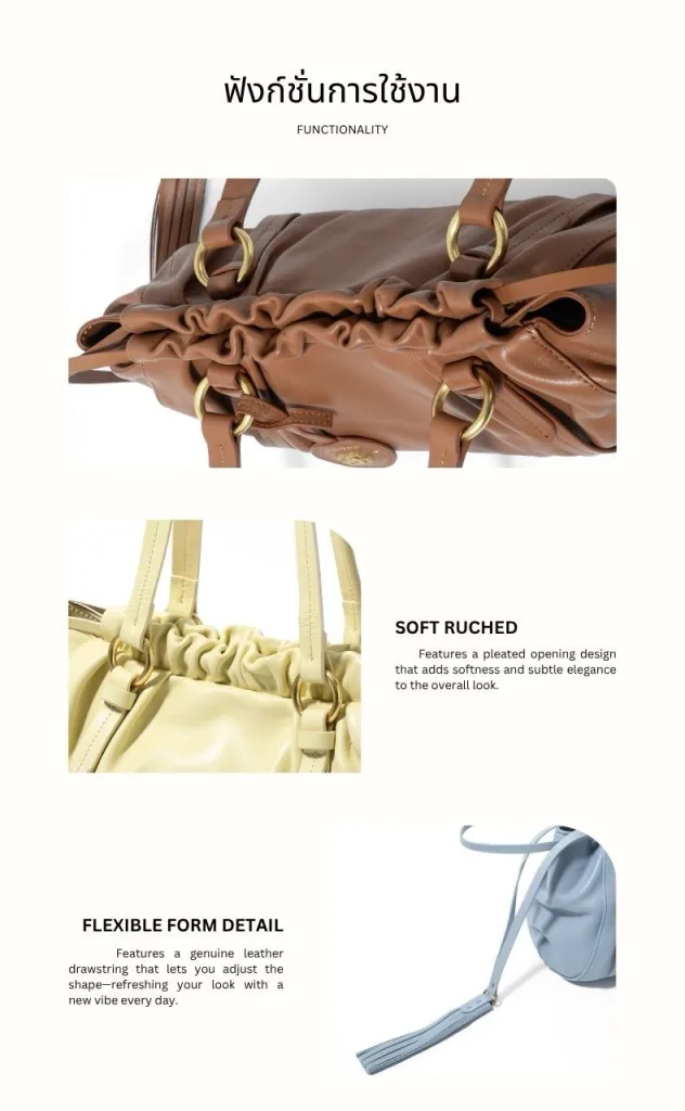 กระเป๋าหนังแท้ LoveGood genuine leather
