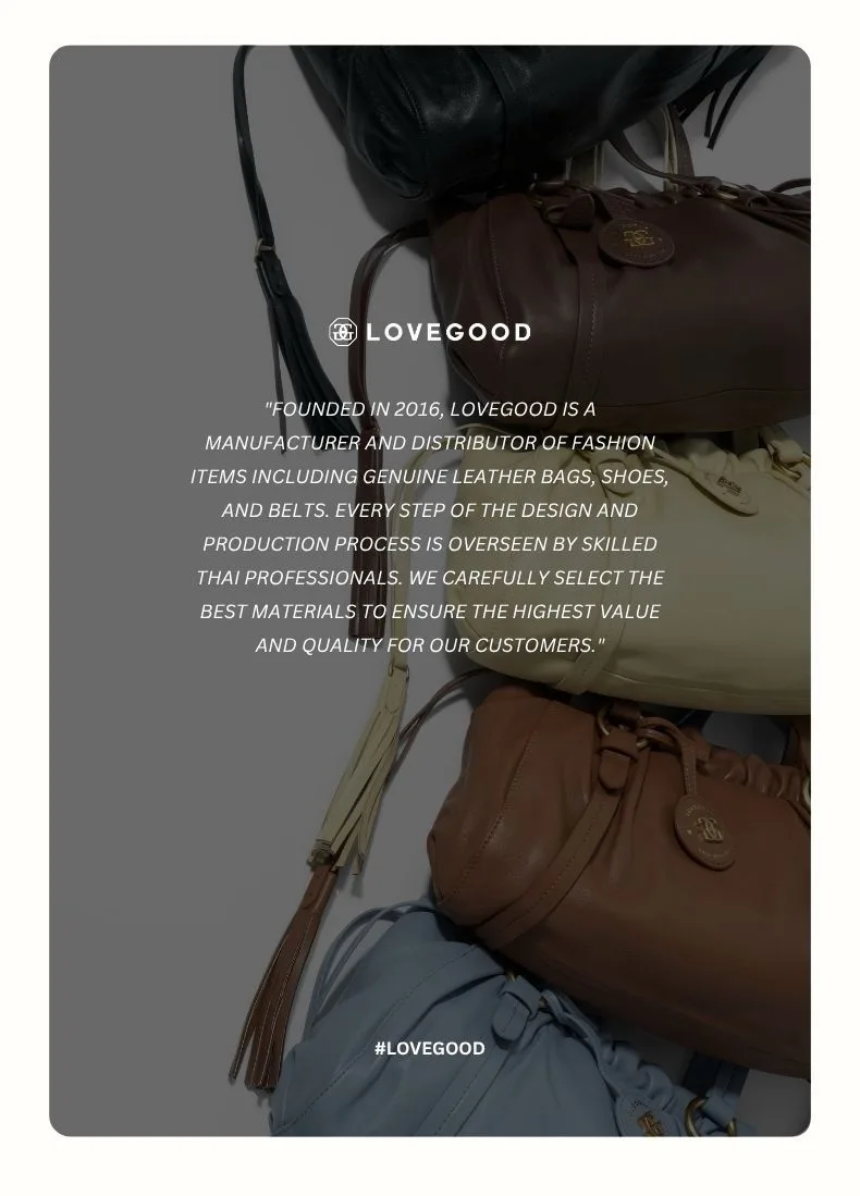 กระเป๋าหนังแท้ LoveGood genuine leather