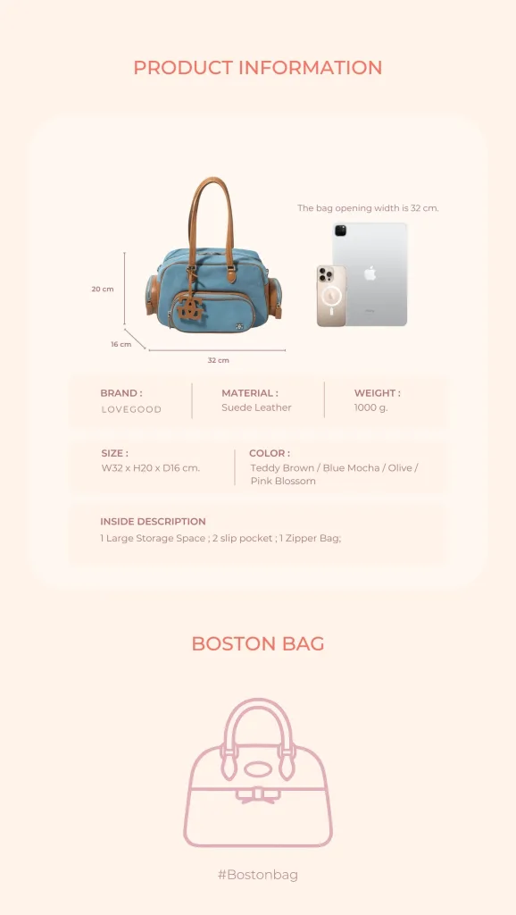 กระเป๋าหนังแท้ LoveGood genuine leather